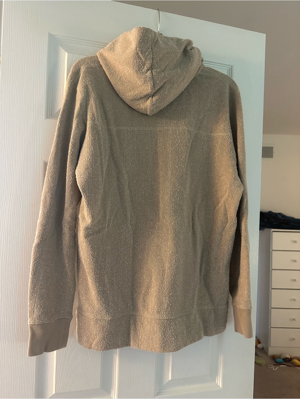 RARE John Elliott Men's hoodie in Beige “snow” size 3 - Picture 2 of 6